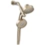 Kohler Purist 1.75 GPM Multi Function Shower Head with MasterClean Technology - Included Handshower and Hose Vibrant Brushed Bronze