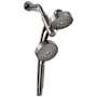 Kohler Purist 1.75 GPM Multi Function Shower Head with MasterClean Technology - Included Handshower and Hose Vibrant Titanium