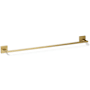 Kohler Square 24" Towel Bar Vibrant Brushed Modern Brass