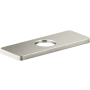 Kohler Parallel 6-3/8" Escutcheon Plate Vibrant Brushed Nickel