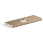 Kohler Parallel 6-3/8" Escutcheon Plate Vibrant Brushed Bronze