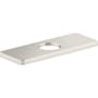 Kohler Parallel 6-3/8" Escutcheon Plate Vibrant Polished Nickel