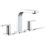 Kohler Parallel 0.5 GPM Widespread Bathroom Faucet Polished Chrome