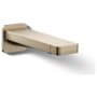 Kohler Parallel 6-1/4" Integrated Diverter Tub Spout Vibrant Brushed Bronze