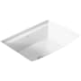 Kohler Archer 19-7/8" Undermount Bathroom Sink with Overflow White