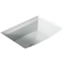 Kohler Archer 19-7/8" Undermount Bathroom Sink with Overflow Ice Grey