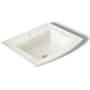 Kohler Archer 22-5/8" Drop In Bathroom Sink with 1 Hole Drilled and Overflow Biscuit