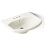 Kohler Cimarron 21" Pedestal Bathroom Sink with 3 Holes Drilled and Overflow Biscuit