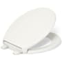 Kohler Border Round Closed-Front Toilet Seat with Soft Close and Quick Release Biscuit