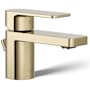 Kohler Parallel 1.2 GPM Single Hole Bathroom Faucet with Pop-Up Drain Assembly Vibrant French Gold