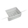 Kohler Ironridge 28-1/2" Undermount Single Basin Cast Iron Kitchen Sink Ice Grey