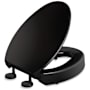 Kohler Hyten Elongated Toilet Seat with Quick Release Black Black