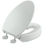 Kohler Hyten Elongated Toilet Seat with Quick Release Ice Grey
