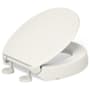 Kohler Hyten Round Closed-Front Toilet Seat with Soft Close Biscuit