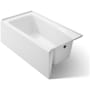 Kohler Irvine 60" x 32" Alcove Bath with Right Hand Drain White