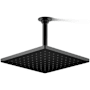 Kohler Honesty Square 10" Single Function 2.5 GPM Rainhead with MasterClean Sprayface Matte Black