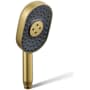 Kohler Statement 2.5 GPM Multi Function Hand Shower with MasterClean Sprayface Vibrant Brushed Moderne Brass