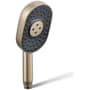 Kohler Statement 2.5 GPM Multi Function Hand Shower with MasterClean Sprayface Vibrant Brushed Bronze