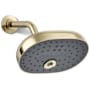 Kohler Statement 1.75 GPM Multi Function Shower Head with MasterClean Sprayface and Katalyst Air Induction Technology Vibrant French Gold