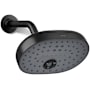 Kohler Statement 1.75 GPM Multi Function Shower Head with MasterClean Sprayface and Katalyst Air Induction Technology Matte Black