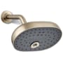 Kohler Statement 1.75 GPM Multi Function Shower Head with MasterClean Sprayface and Katalyst Air Induction Technology Vibrant Brushed Bronze