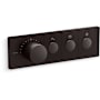 Kohler Anthem Three Function Thermostatic Valve Trim Only with Single Knob Handle, Integrated Diverter, and Volume Control - Less Rough In Brushed Graphite