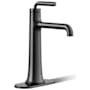 Kohler Tone 0.5 GPM Deck Mounted Bathroom Faucet Matte Black