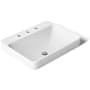 Kohler Vox 22" Vessel / Drop In Sink with Overflow White