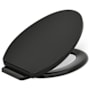 Kohler Impro Elongated Closed-front Toilet Seat Black Black