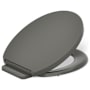 Kohler Impro Round Closed-front Toilet Seat Thunder Grey