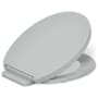 Kohler Impro Round Closed-front Toilet Seat Ice Grey