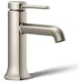 Kohler Occasion 0.5 GPM Single Hole Bathroom Faucet with Pop-Up Drain Assembly Vibrant Brushed Nickel