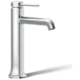Kohler Occasion 1 GPM Vessel Single Hole Bathroom Faucet with Touch-Activated Drain Polished Chrome