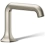 Kohler Occasion 1.2 GPM Widespread Bathroom Faucet with Pop-Up Drain Assembly - Less Handles Vibrant Brushed Nickel