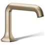 Kohler Occasion 0.5 GPM Single Hole Bathroom Faucet with Pop-Up Drain Assembly Vibrant Brushed Bronze