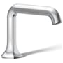 Kohler Occasion 0.5 GPM Single Hole Bathroom Faucet with Pop-Up Drain Assembly Polished Chrome