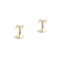 Kohler Occasion Cross Handles for Bathroom Sink Vibrant French Gold