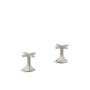 Kohler Occasion Cross Handles for Bathroom Sink Vibrant Brushed Nickel