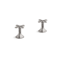 Kohler Occasion Cross Handles for Bathroom Sink Vibrant Titanium