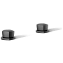 Kohler Occasion Knob Handles for Bathroom Sink Matte Black