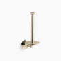 Kohler Occasion Wall Mounted Euro Toilet Paper Holder Vibrant French Gold