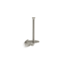 Kohler Occasion Wall Mounted Euro Toilet Paper Holder Vibrant Brushed Nickel