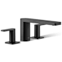 Kohler Parallel Deck Mounted Roman Tub Filler Matte Black