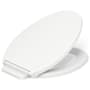Kohler Glissade ReadyLatch Quiet-Close Elongated Toilet Seat White