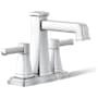 Kohler Riff 0.5 GPM Centerset Bathroom Faucet Polished Chrome
