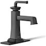 Kohler Riff 1.2 GPM Single Hole Bathroom Faucet Matte Black