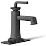 Kohler Riff 1.2 GPM Single Hole Bathroom Faucet Matte Black