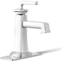 Kohler Riff 1.2 GPM Single Hole Bathroom Faucet Polished Chrome