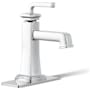 Kohler Riff 1.2 GPM Single Hole Bathroom Faucet Polished Chrome