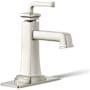 Kohler Riff 1.2 GPM Single Hole Bathroom Faucet Vibrant Polished Nickel